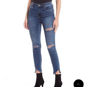 Free People Sunny Mid Rise Skinny